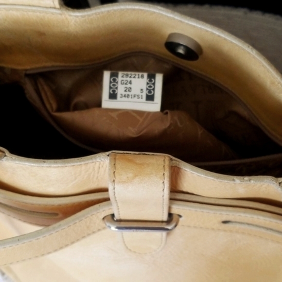 Furla Made In Italy Tan Leather Tote Satchel Handbag - Picture 8 of 8